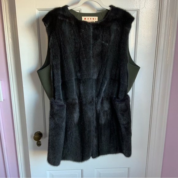 Marni Mink Vest - Picture 6 of 11